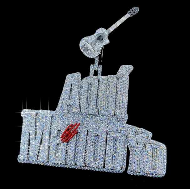 Layered Name & Icon Pendant
