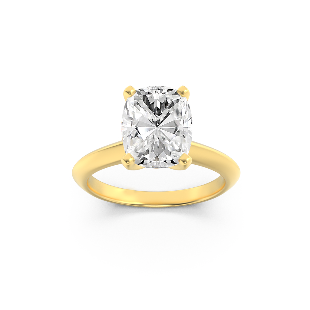 14KY 1ctw G+VS+ Lab Grown Diamond Ring