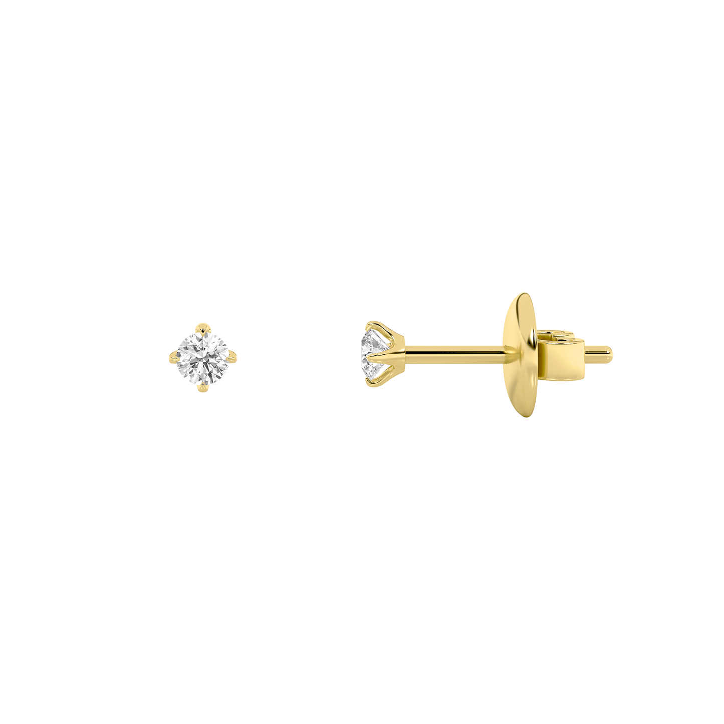 14KY 0.3ctw F+VS+ Lab Grown Diamond Earrings