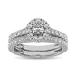 10K White Gold 1 Ct.Tw. Diamond Fashion Ring - 22065W-SP