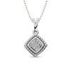 Diamond Fashion Pendant 1/50 Ct.tw Round-cut in Sterling Silver