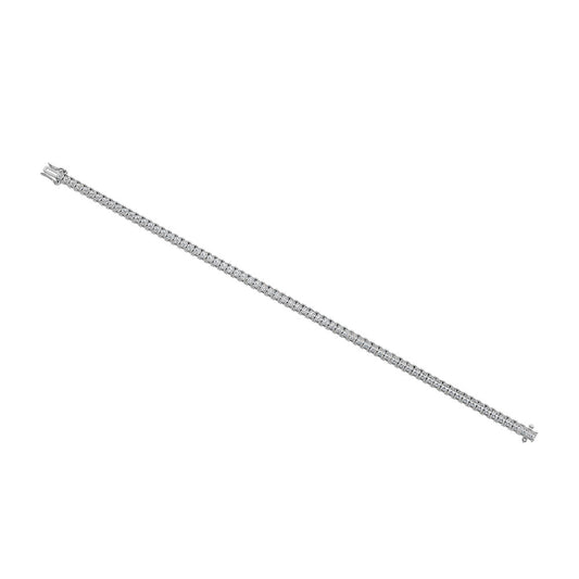 10K White Gold 1/2 Ct.Tw. Diamond Bracelet