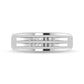 10K White Gold Diamond 1/10 Ct.tw Mens Ring - Men's Ring