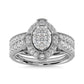 Diamond 1 1/5 Ct.Tw. Bridal Ring in 14K White Gold - 62163W