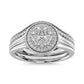 Diamond 3/4 Ct.Tw. Mens Fashion Ring Ring in 14K White Gold - 62175W