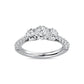 Diamond 1 Ct.Tw. Bridal Ring in 14K White Gold - 62528W