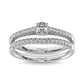 Diamond 1 1/2 Ct.Tw. Bridal Ring in 14K White Gold - 62591W