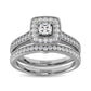 Diamond 3/4 Ct.Tw. Bridal Ring in 14K White Gold - 62601W