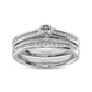 Diamond 1/2 Ct.Tw. Bridal Ring in 14K White Gold - 62612W