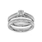Diamond 1 Ct.Tw. Bridal Ring in 14K White Gold - 62613W