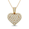 Diamond 1 1/2 Ct.tw Heart Pendant in 10K Yellow Gold - 63406Y-A1