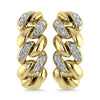 Diamond  1/10 Ct.Tw. J Earrings in 14K Yellow Gold - 63637Y-E
