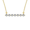 10K Yellow Gold 1/5 Ct.Tw. Diamond Fashion Necklace - 63750Y
