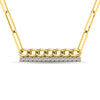 Diamond 1/5 Ct.Tw. Fashion Pendant in 10K Yellow Gold - 64079Y