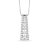 14K White Gold Diamond 1 Ct.Tw. Fashion Pendant
