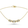 10K Yellow Gold Diamond 1/6 Ct.Tw. Fashion Necklace (18 inches) - 64972Y
