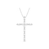 Diamond 1/4 Ct.Tw. Cross Pendant in 14K White Gold