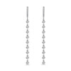 14K White Gold Diamond 5/8 Ct.Tw. Dangle Earrings