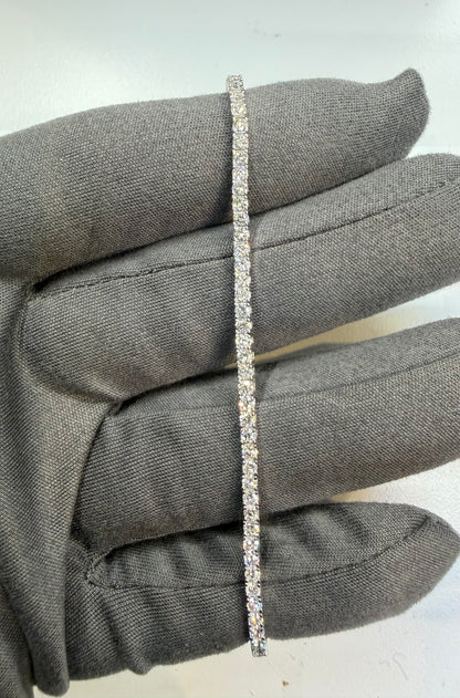 Lab Grown Tennis Bracelet