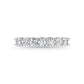 14K White Gold 1 1/6 CT Tw. Round Shape Lab Grown Diamond Full Eternity Band - Lab Grown Diamond Ring - Alpier Jewelers