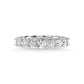 14K White Gold 1 1/6 CT Tw. Round Shape Lab Grown Diamond Full Eternity Band - Additional Clever Gem Image 3