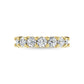14K Yellow Gold 5/8 Ct.Tw. Round Shape Lab Grown Diamond Wedding Band - Lab Grown Diamond Ring - Alpier Jewelers