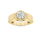 14KY 2ctw F+VS+ Lab Grown Diamond Ring