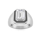 14KW 3ctw F+VS+ Lab Grown Diamond Ring