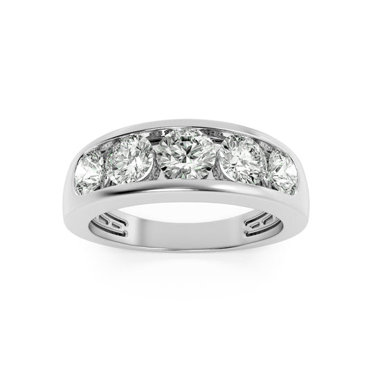 14KW 2ctw F+VS+ Lab Grown Diamond Ring