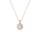 14KR 0.75ctw F+VS+ Lab Grown Diamond Pendant