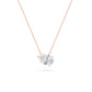 18KR 2ctw F+VS+ Lab Grown Diamond Pendant