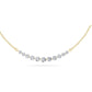14KY 3ctw F+VS+ Lab Grown Diamond Necklace