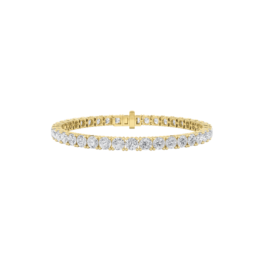 14KY 5CTW F+VS+ Lab Grown Diamond Bracelet