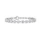 14KW 4.1ctw G+VS+ Lab Grown Diamond Bracelet