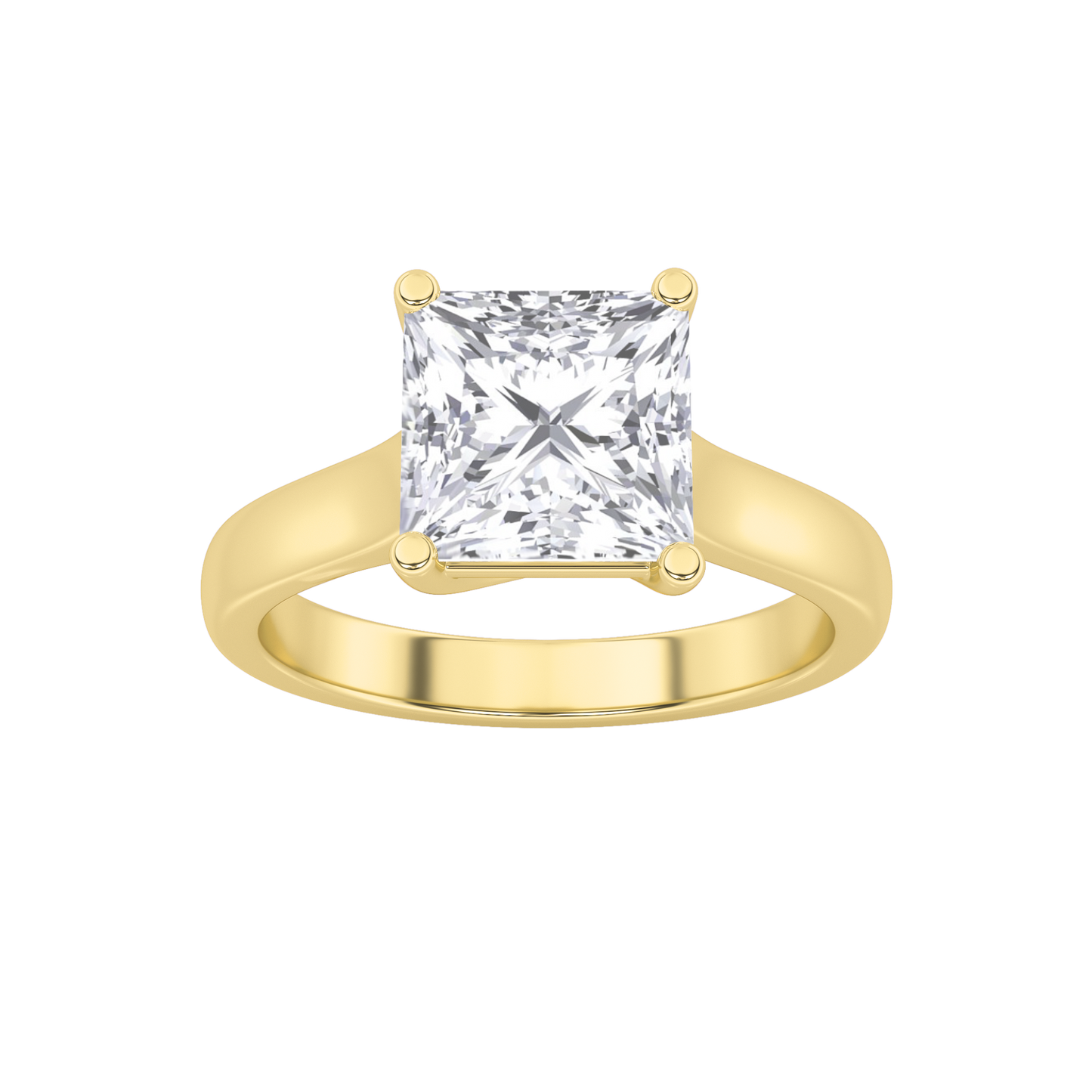 14KY 1ctw G+VS+ Lab Grown Diamond Ring