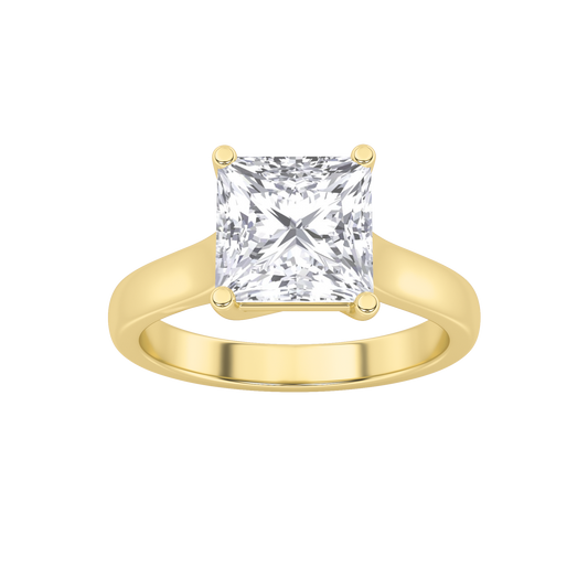 14KY 1ctw G+VS+ Lab Grown Diamond Ring