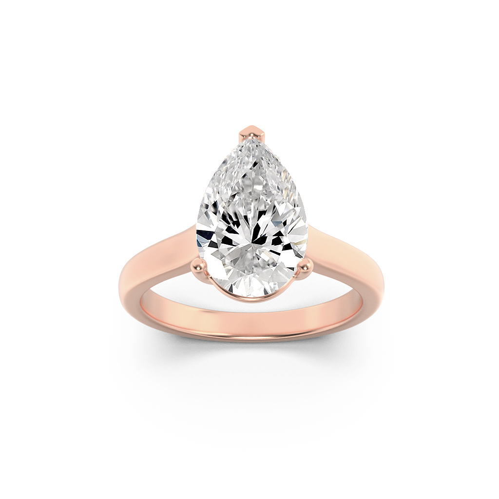 14KR 1ctw G+VS+ Lab Grown Diamond Ring