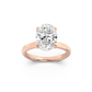 14KR 1ctw F+VS+ Lab Grown Diamond Ring