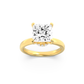 14KY 1ctw F+VS+ Lab Grown Diamond Ring