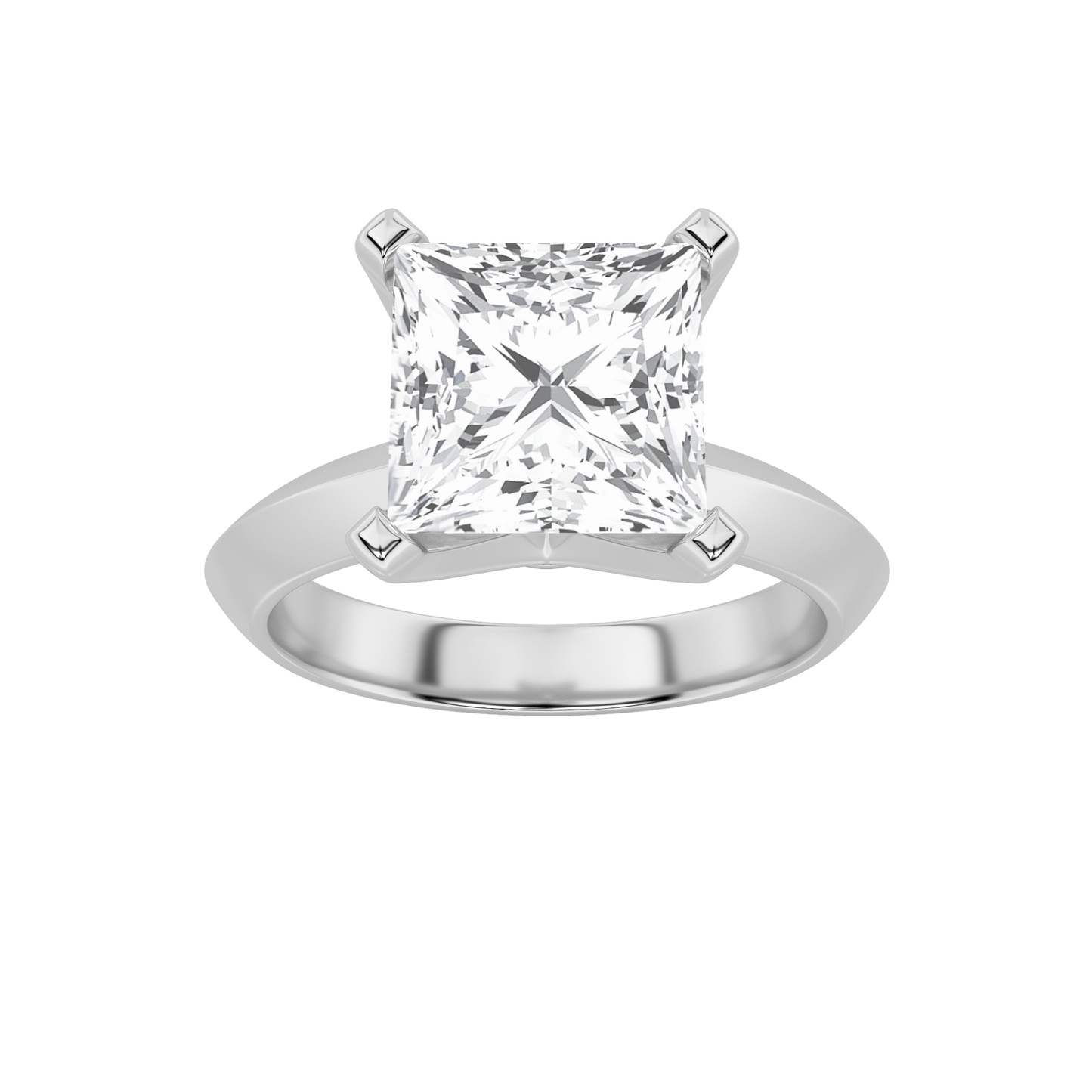 14KW 1ctw G+VS+ Lab Grown Diamond Ring