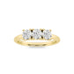 14KY 0.8ctw F+VS+ Lab Grown Diamond Ring