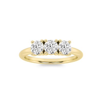 14KY 0.8ctw F+VS+ Lab Grown Diamond Ring