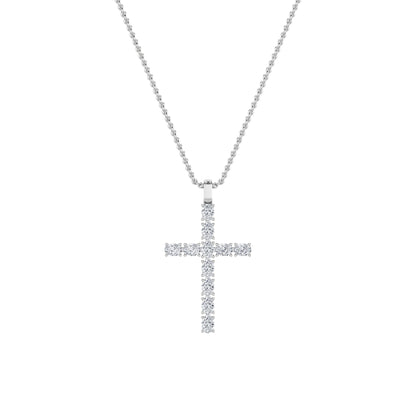 14KW 2.1ctw F+VS+ Lab Grown Diamond Pendant