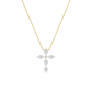 14KY 2ctw F+VS+ Lab Grown Diamond Pendant
