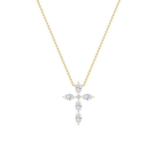 14KY 2ctw F+VS+ Lab Grown Diamond Pendant