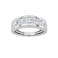 14KW 1CTW F+VS+ Lab Grown Diamond Ring