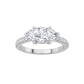 14KW 1.5ctw F+VS+ Lab Grown Diamond Sz 7 Ring