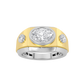 14KWY 1.5ctw F+VS+ Lab Grown Diamond Ring