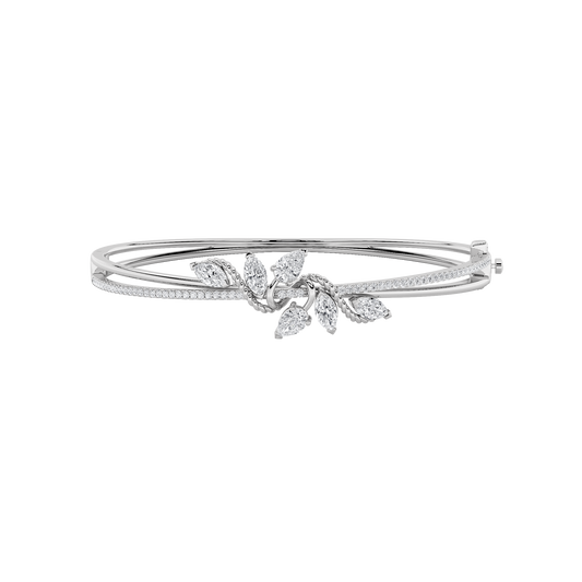 14KW 1.5ctw F+VS+  Lab Grown Diamond Bracelet