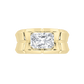 14KY 3.5ctw F+VS+ Lab Grown Diamond Ring